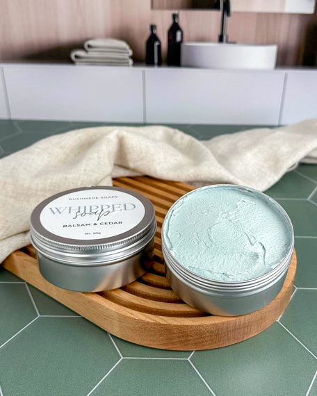 Peppermint Essential Oil Whipped Soap