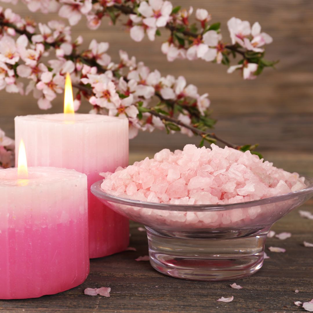 Cherry Blossom Bubbling Bath Salts